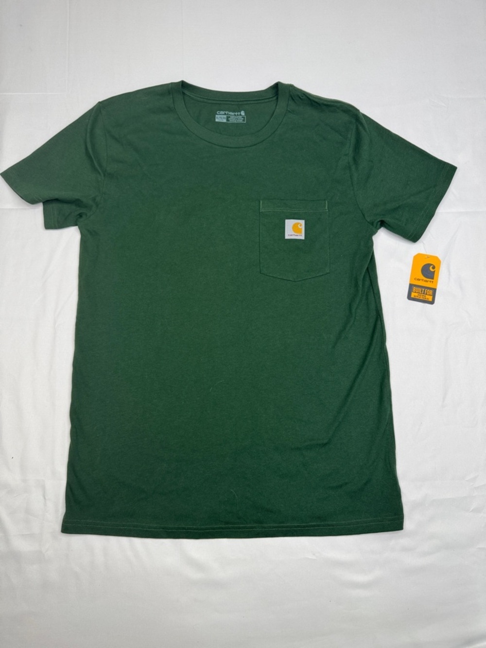 Carhartt Boys brown short sleeve pocket tee t shirt size XL 18-20 New with tags